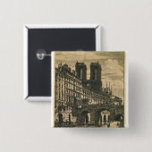 Die kleine Brücke, 1850 Button (Vorne & Hinten)