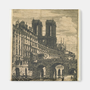 Die kleine Brücke, 1850 Magnet
