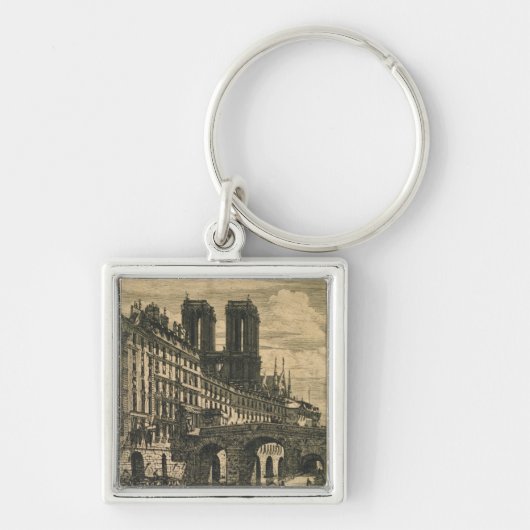 Die kleine Brücke, 1850 Schlüsselanhänger (Vorne)
