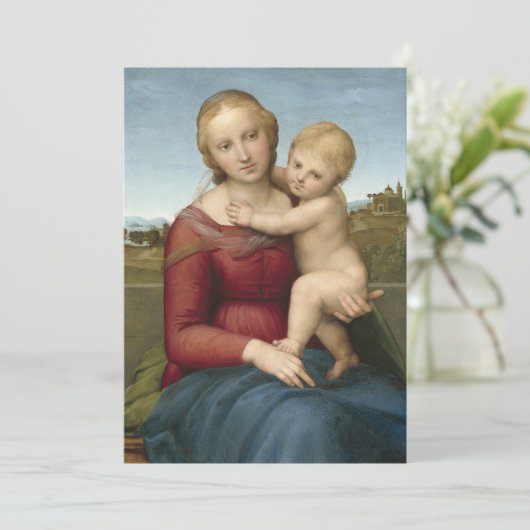 Die kleine Cowper Madonna | Raphael (Stehend Vorderseite)