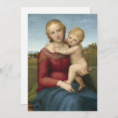 Die kleine Cowper Madonna | Raphael (Vorne/Hinten)