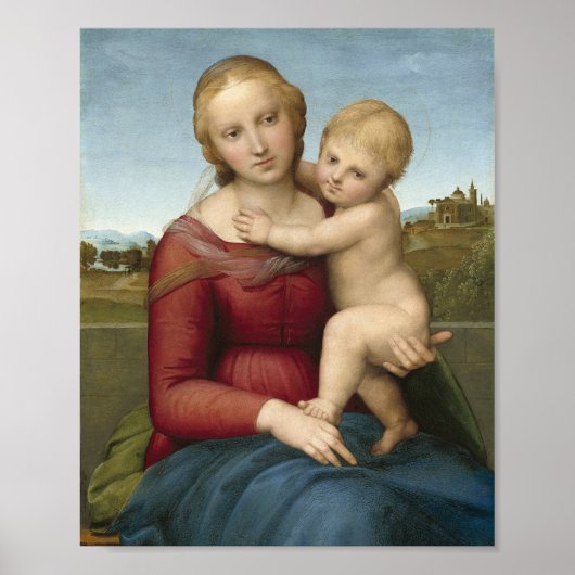 Die kleine Cowper Madonna | Raphael Poster (Vorne)