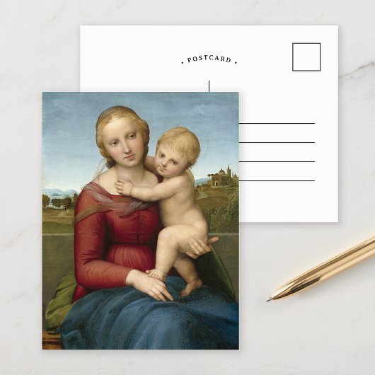 Die kleine Cowper Madonna | Raphael Postkarte