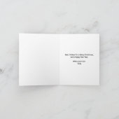 Die kleine Elfskarte Feiertagskarte (Innenseite)