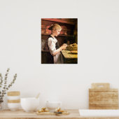 Die kleine elschälerin poster (Küche)