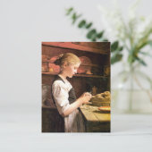 Die kleine elschälerin postkarte (Stehend Vorderseite)