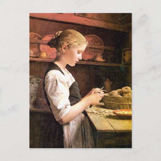Die kleine elschälerin postkarte (Vorderseite)