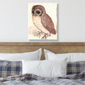 Die kleine Eule | Albrecht Dürer Leinwanddruck (Insitu (Schlafzimmer))