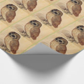 Die kleine Eule durch Albrecht Durer Geschenkpapier (Ecke)