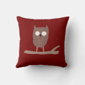 Die kleine Eule Kissen (Rückseite)