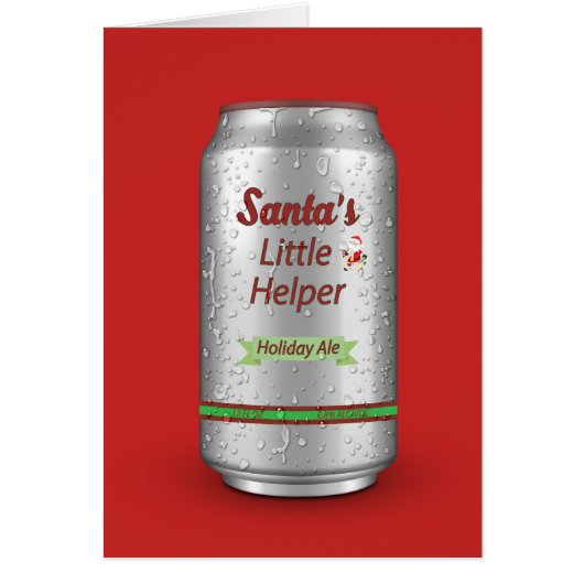 Die kleine Helferbierkiste des Weihnachtsmanns (Vorne)