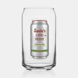 Die kleine Helferbierkiste des Weihnachtsmanns Dosenglas