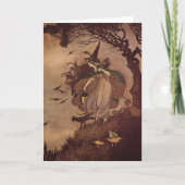 Die kleine Hexe Karte (Vorderseite)