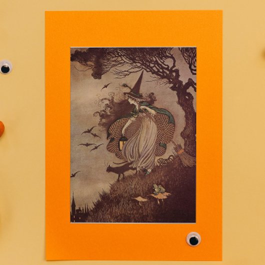 Die kleine Hexe Karte