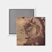 Die kleine Hexe Magnet (Vorderseite/Rückseite)