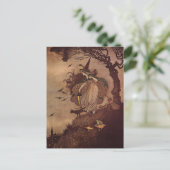 Die kleine Hexe Postkarte (Stehend Vorderseite)