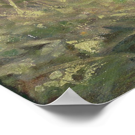 Die kleine Hirtin Poster (Ecke)