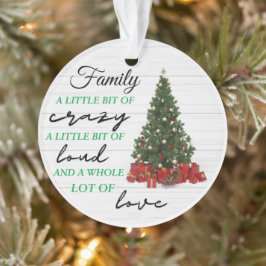 Die kleine kleine kleine kleine kleine Weile Crazy Ornament