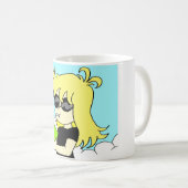 Die kleine Königin des Sommers Kaffeetasse (VorderseiteRechts)