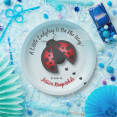 Die kleine Ladybug aus Blauer und Rotem Himmel ist Pappteller (Party)