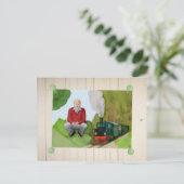 Die kleine Lok Postkarte (Stehend Vorderseite)