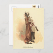 Die kleine Marchionin aus dem Geschäft mit der alt Postkarte (Vorne/Hinten)