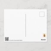 Die kleine Marchionin aus dem Geschäft mit der alt Postkarte (Rückseite)