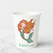 Die kleine Meerjungfrau Pappbecher (Rückseite)