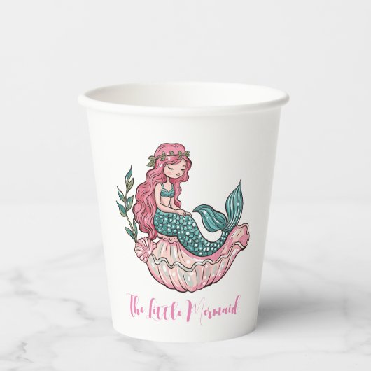 Die kleine Meerjungfrau Pappbecher (Vorderseite)