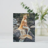 Die kleine Meerjungfrau-Szene Postkarte (Stehend Vorderseite)