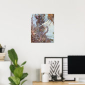 Die kleine Meerjungfrau von Edmund Dulac Poster (Heimbüro)