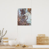 Die kleine Meerjungfrau von Edmund Dulac Poster (Küche)