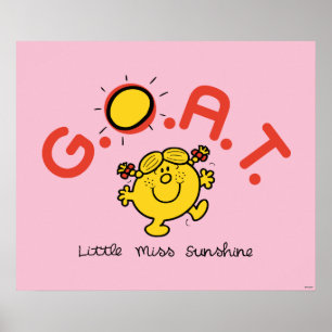 Die kleine Miss Sunshine ist die G.O.A.T. Poster