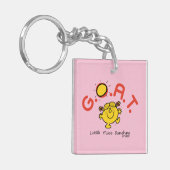 Die kleine Miss Sunshine ist die G.O.A.T. Schlüsselanhänger (Vorderseite links)