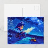 Die kleine Piratenschifffahrt durch Sterne und Kom Postkarte (Vorne/Hinten)