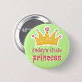 Die kleine Prinzessin Crown des Vatis Button (Vorne & Hinten)