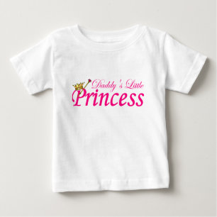 Die kleine Prinzessin des Vatis Baby T-shirt