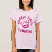 Die kleine Prinzessin des Vatis T-Shirt (Vorderseite)