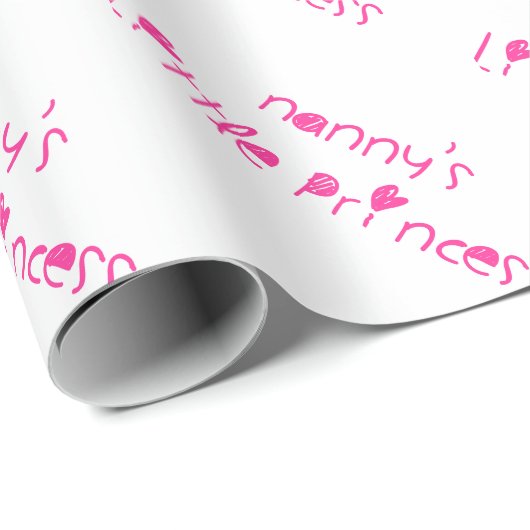 Die kleine Prinzessin Packpapier des (Rolleneckpunkt)