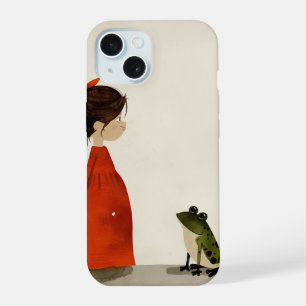 die kleine Prinzessin und der Frosch iPhone 15 Hülle