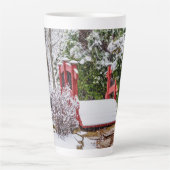 Die kleine rote Brücke Milchtasse (Vorderseite)