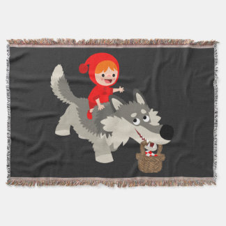 Die kleine rote Reithose und der Wolf Decke