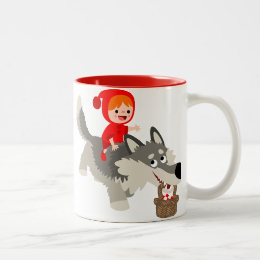 Die kleine rote Reithose und die Tasse des Wolfs (Rechts)
