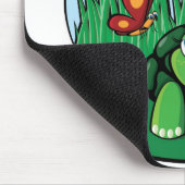 Die kleine Schildkröte, beißen mich nicht! … Mousepad (Ecke)