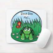 Die kleine Schildkröte, beißen mich nicht! … Mousepad (Mit Mouse)