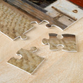 Die kleine Straße, Aussicht auf die Häuser in Delf Puzzle (Seite)