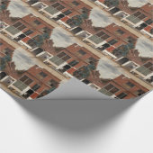 Die kleine Straße von Johannes Vermeer Geschenkpapier (Ecke)