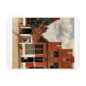 "DIE KLEINE STRASSE" VON JOHANNES VERMEER MAGNET (Horizontal)