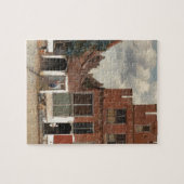 Die kleine Straße von Johannes Vermeer Puzzle (Horizontal)