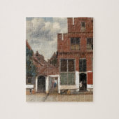 Die kleine Straße von Johannes Vermeer Puzzle (Vertikal)
